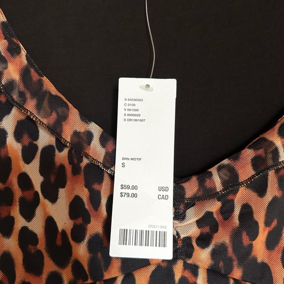 Mesh Ruffle Mini Dress - Picture 5 of 9